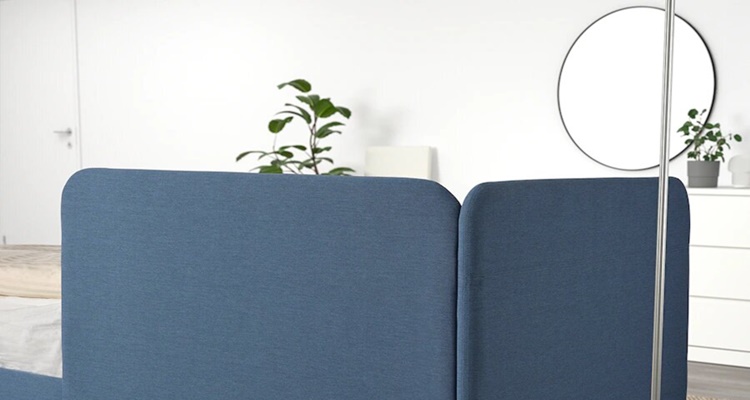 Ikea agradable dormitorio