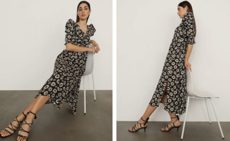 vestido mido el corte inglés