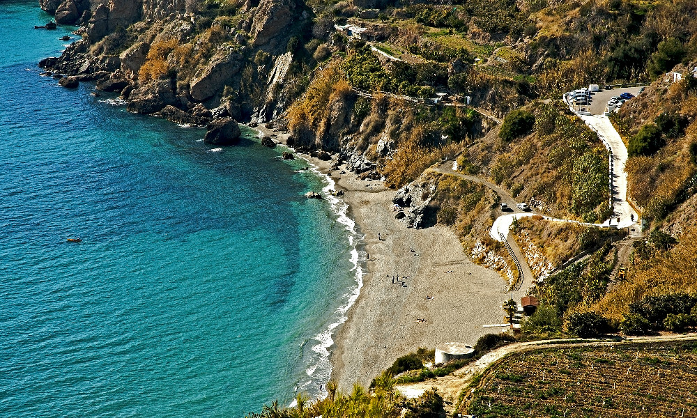 playa-maro costa de málaga