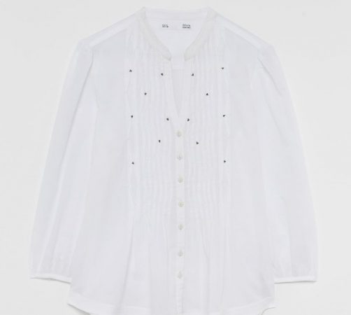 Sfera: camisas blancas de diseño espectacular para ser la más bonita de la fiesta 14 Merca2.es screenshot www.sfera .com 2021.08.14 18 09 57 Merca2.es