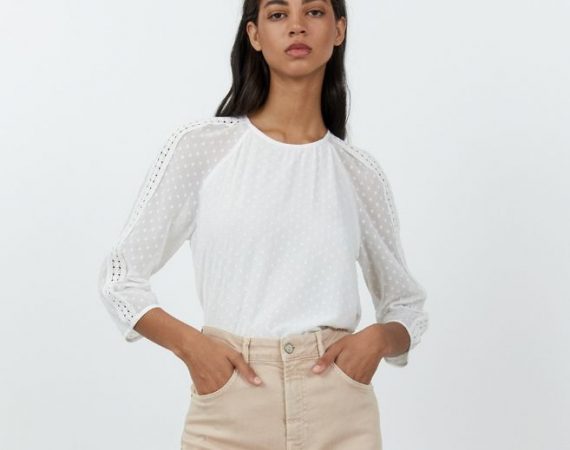 Sfera: camisas blancas de diseño espectacular para ser la más bonita de la fiesta 15 Merca2.es screenshot www.sfera .com 2021.08.14 18 12 50 Merca2.es