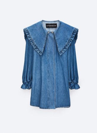 vestido denim uterqüe Merca2.es
