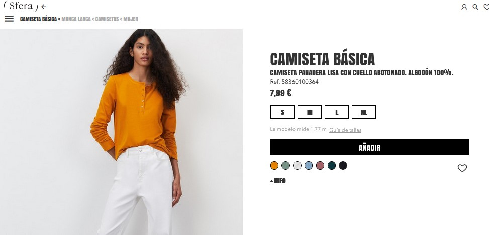 Camiseta básica