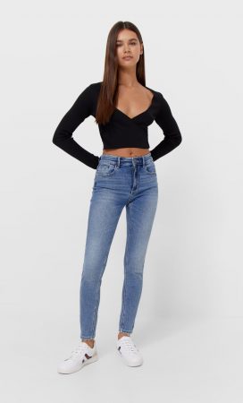 Jeans skinny low waist Stradivarius