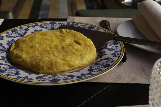 Taberna de Pedraza, Madrid tortilla de patatas