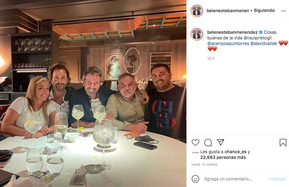 Belén Esteban cena Sálvame