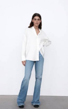 camisa blanca mujer