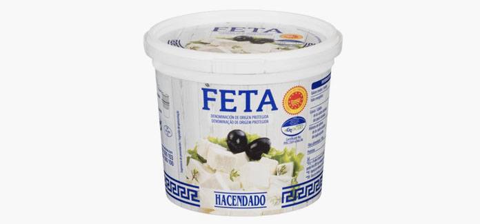 queso feta Mercadona