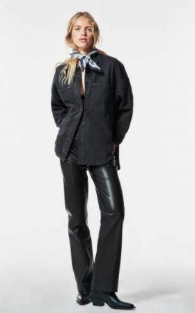 sobrecamisa denim zara