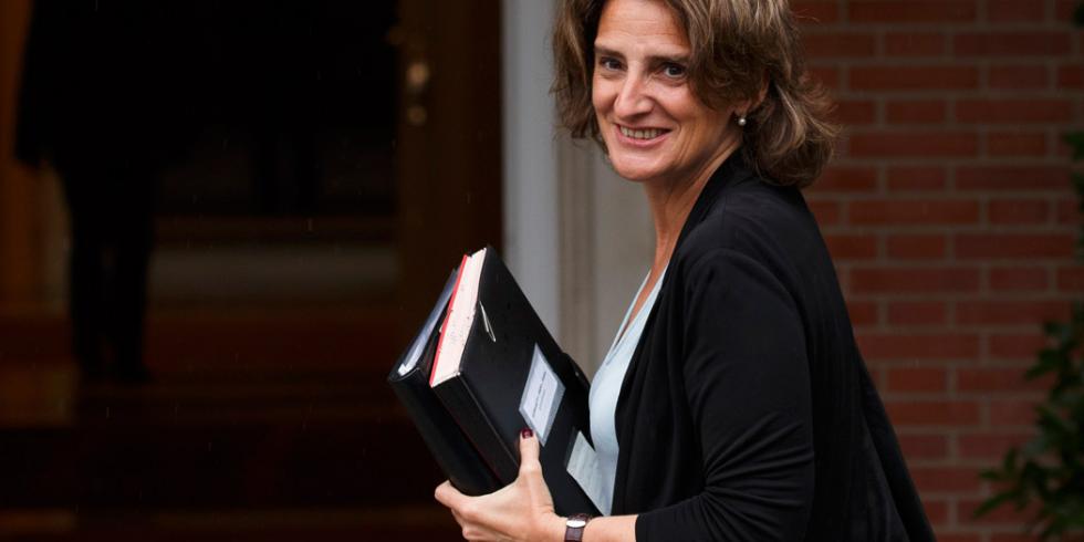 La ministra para la Transición Energética, Teresa Ribera La ministra para la Transición Energética, Teresa Ribera