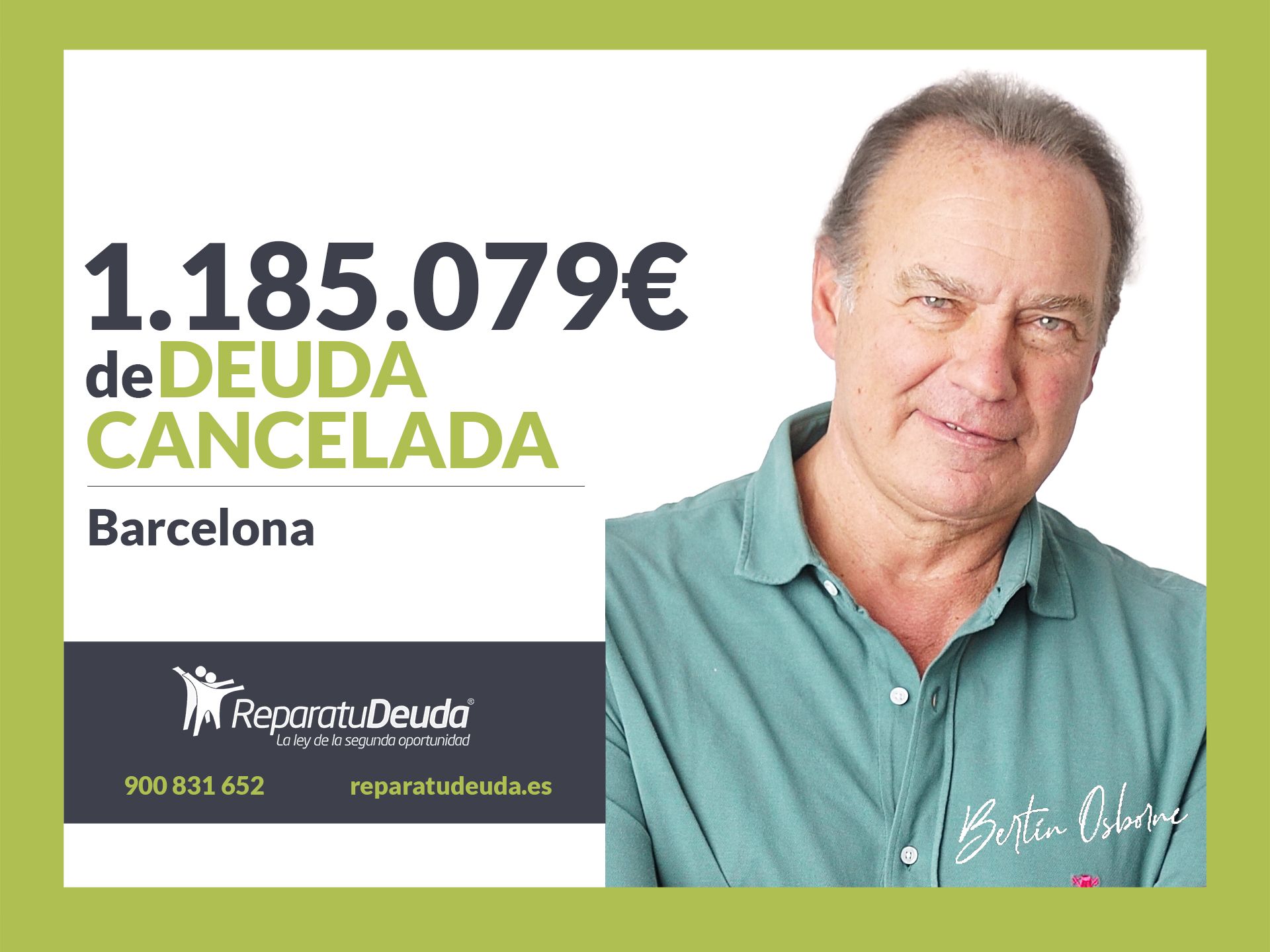 Repara tu Deuda Abogados cancela 1.185.079 € en Barcelona (Catalunya) con la Ley de la Segunda Oportunidad