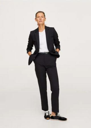 Jerséis y chaquetas de Mango para lucir como una modelo este otoño 61 Merca2.es Americana básica entallada