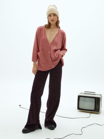 Chaqueta de punto con botones