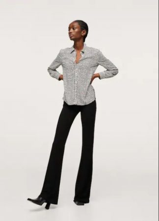 Camisa Mango fluida botones