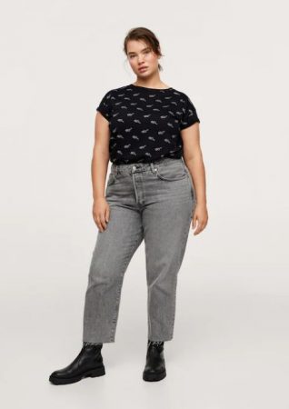 Camiseta algodón orgánico estampada