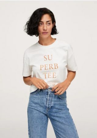 Camiseta oversize algodón