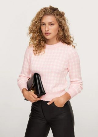 Jerséis y chaquetas de Mango para lucir como una modelo este otoño 62 Merca2.es Jersey punto cuadros Mango