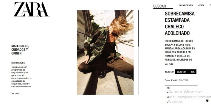 Sobrecamisa estampada chaleco acolchado