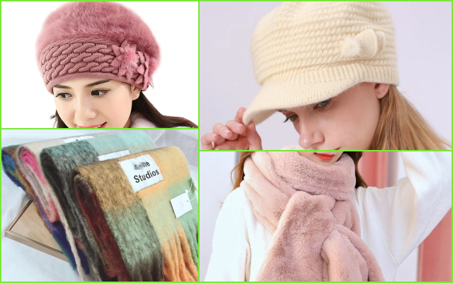 Sombreros y bufandas muy chic para los días de frío a precios muy bajos en Aliexpress