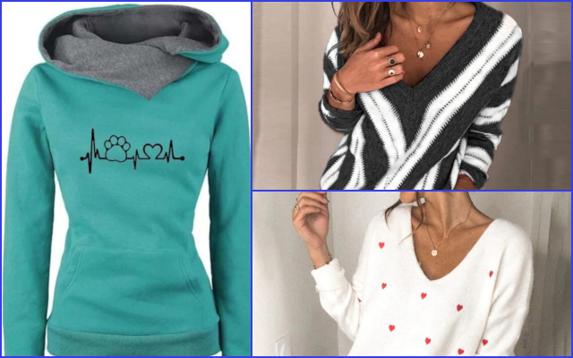Sudaderas y jerséis muy económicos de Aliexpress para lucir este invierno con mucho estilo