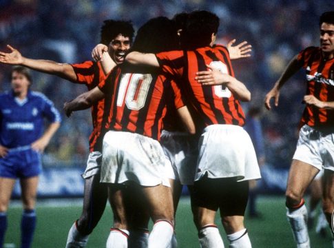 COPPA CAMPIONI 1988/89 MILAN-REAL MADRID 5-0