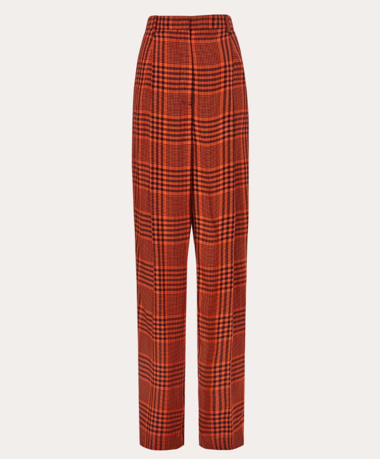 pantalon recto estampado