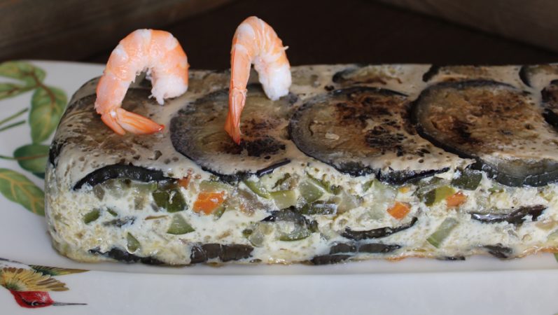 pastel de berenjenas