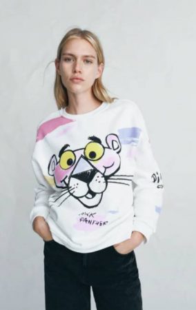 ropa pantera rosa