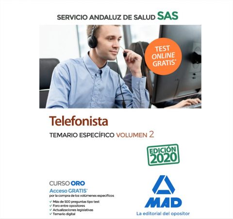 telefonista temario especifico