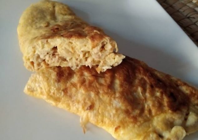 Cómo hacer una tortilla francesa con atún de escándalo 30 Merca2.es tortilla francesa de cebolla y atun foto principal Merca2.es