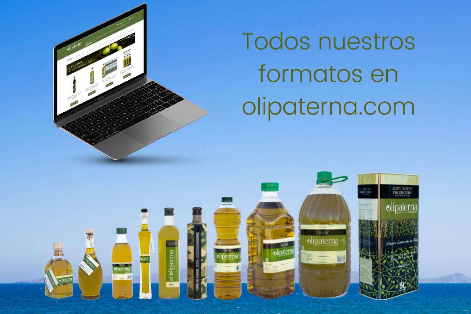 Aceite de oliva, un producto de calidad, resultado de más de 50 años de trayectoria de la cooperativa olivarera Olipaterna