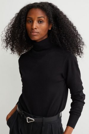 Jerséis de H&M con mucho estilo a precio de Primark 38 Merca2.es Jersey de cuello alto en punto H&M