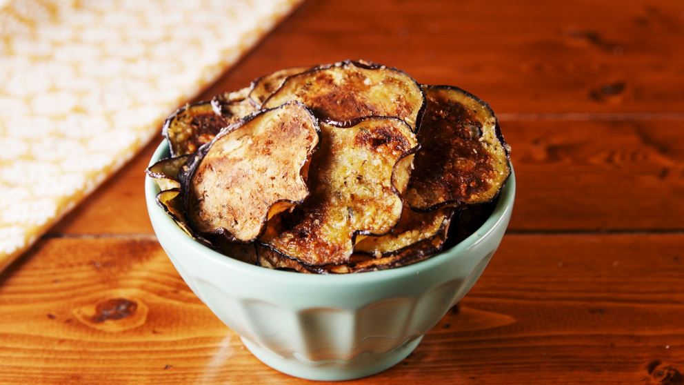 Chips de berenjena
