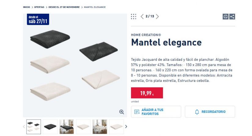 Mantel elegance- Aldi