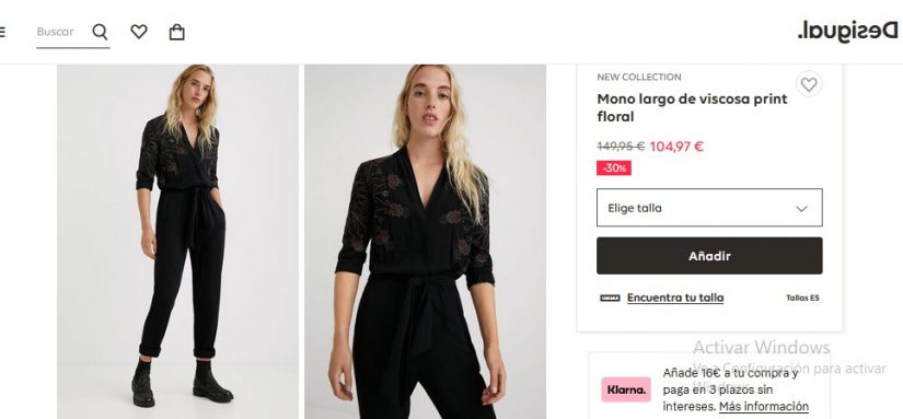 Mono largo de viscosa print floral