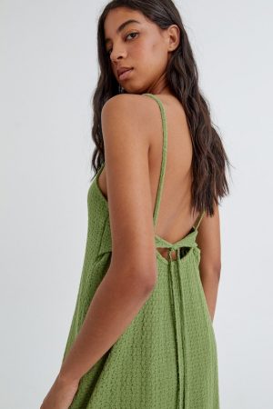 Vestido largo calados