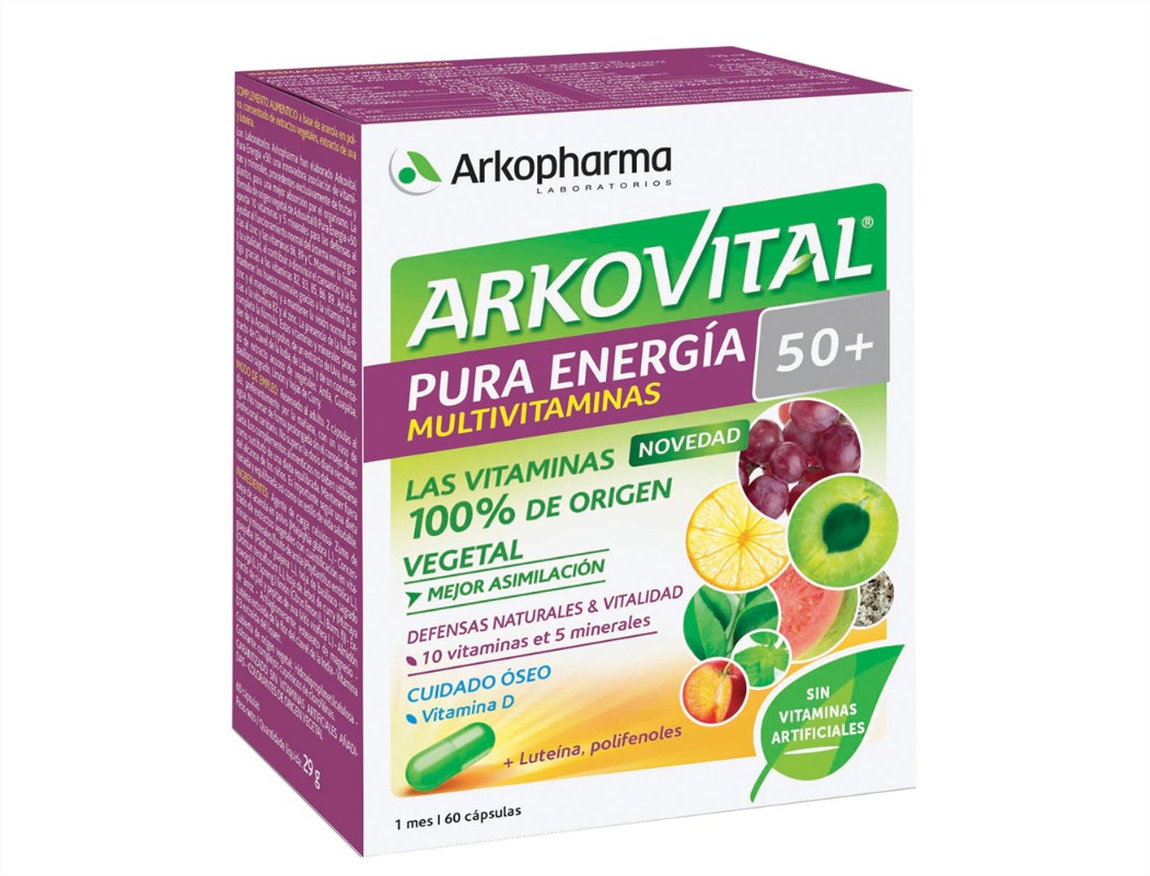capsulas pura energia multivitaminas