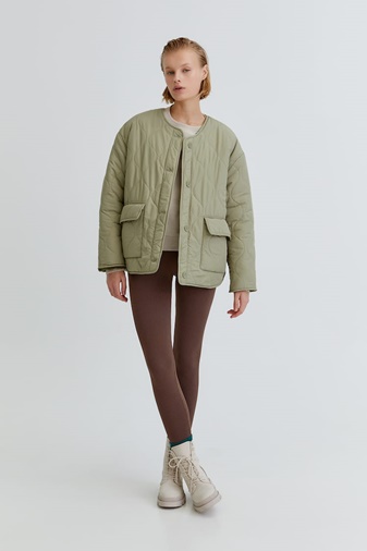 Cazadora reversible acolchada