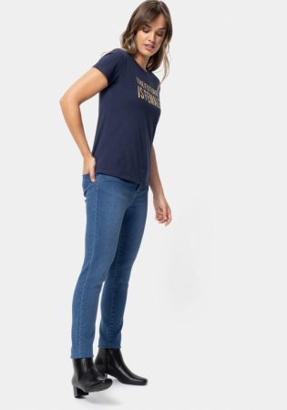 Vaquero push up de Carrefour