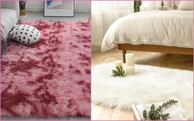 Alfombras suaves y esponjosas de Aliexpress que no vas a querer dejar de acariciar