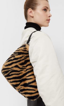 Bandolera tejido estampada