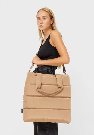 Bolso shopper acolchado Stradivarius