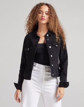 Cazadora denim Bershka