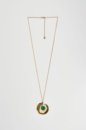 Collar semicírculo piedra  Sfera 