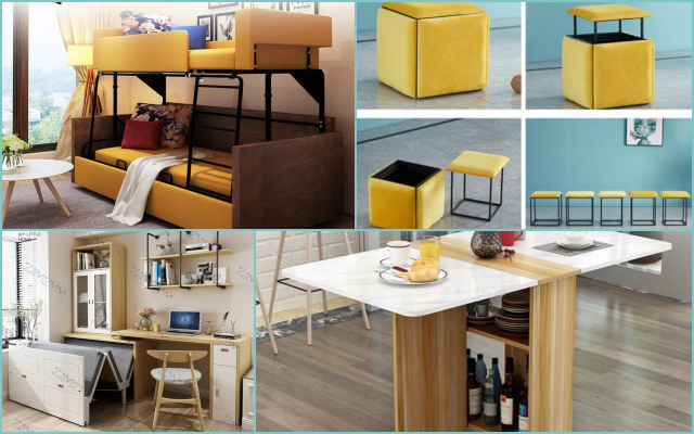 Diez muebles geniales de Aliexpress perfectos para hogares con problemas de espacio