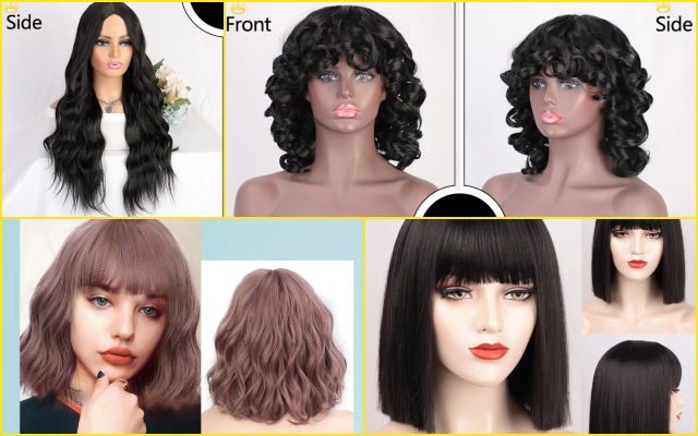 Pelucas sintéticas de Aliexpress que parecerán tu cabello natural