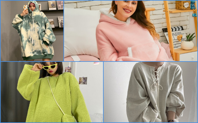 Sudaderas oversize y calentitas de Aliexpress para vestir casual Sudaderas oversize y calentitas de Aliexpress para vestir casual