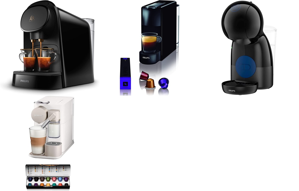 Diez cafeteras de cápsulas con precios mínimos en Amazon perfectas como regalo navideño Amazon. cafeteras cápsulas precios mínimos
