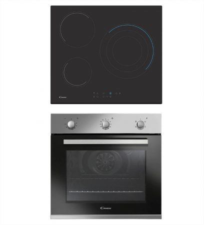 conjunto horno y placa vitroceramica candy