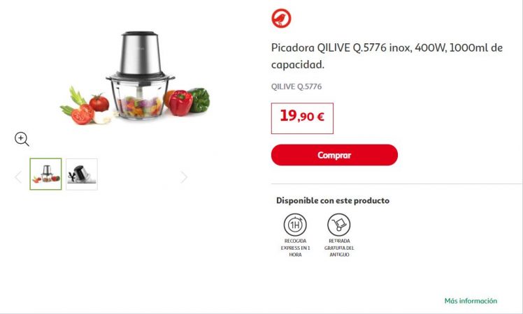 Picadora QILIVE Q.5776 Alcampo